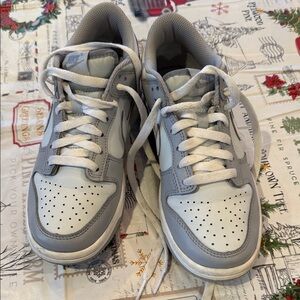 Nike Kids Sneakers - Gray and White